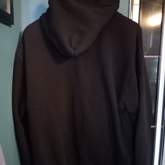 Aritizia- Cozy Sweatfleece Perfect Hoodie-Women's SZ XL- Black - Picture 3 of 7